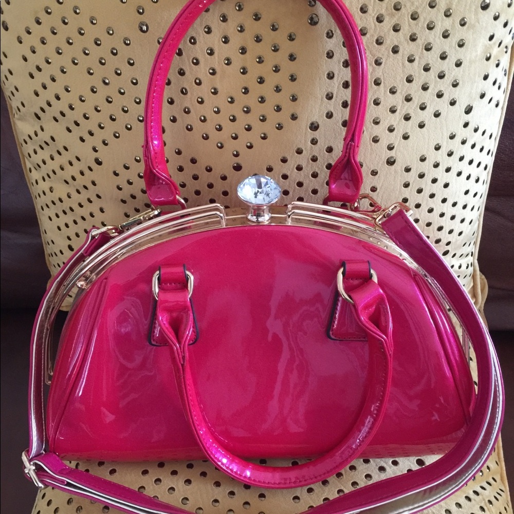 NWOT Fuchsia Handbag/Crossbody